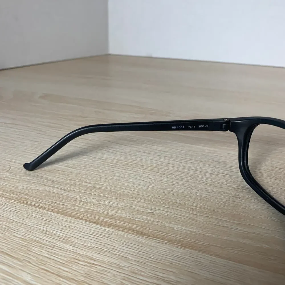NWOT Ray-Ban RB4001 PS11 601-S Black Sunglasses Frames Only Made In Italy